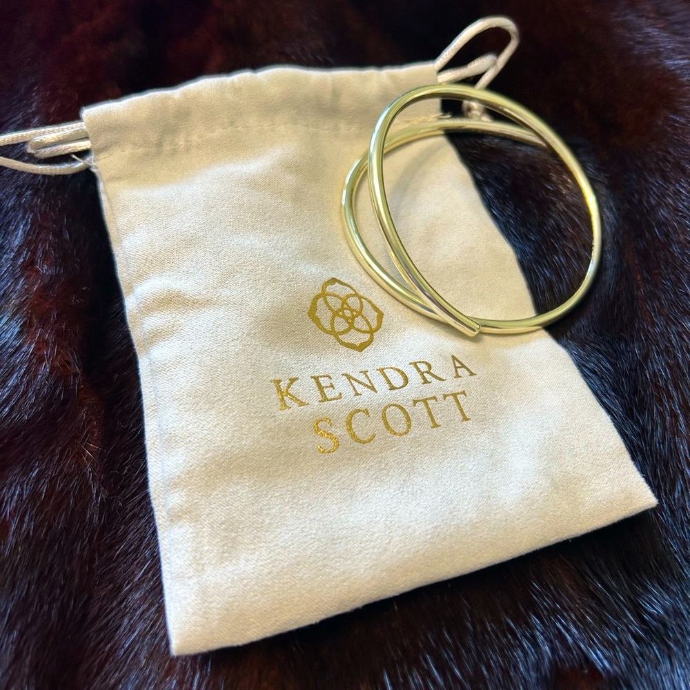 Kendra Scott Gold Tone Cuff Bracelet